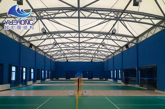 羽毛球場館膜結(jié)構(gòu)頂棚