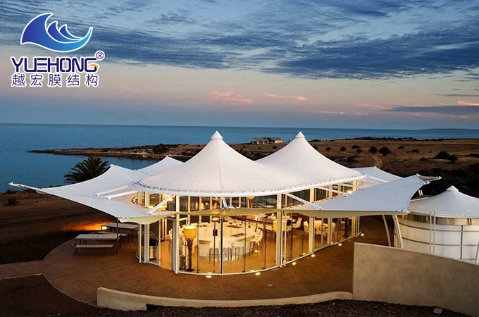 戶(hù)外餐廳膜結(jié)構(gòu)景觀棚